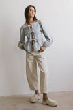 Lex Barrel Jeans in Ivory FINAL SALE