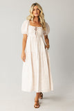 Kelsie Floral Midi Dress in Pink FINAL SALE