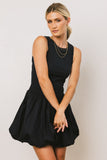 Nila Bubble Mini Dress in Navy FINAL SALE