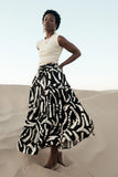 Noco Abstract Print Skirt FINAL SALE