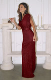 GENESIS SEQUIN FORMAL GOWN