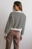 Osaia Striped Cardigan FINAL SALE