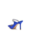 Party Pointed Toe Crystal Strap High Heels