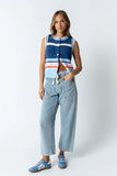 Roxie Striped Sweater Vest