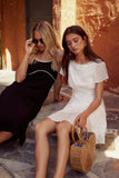 George Lace Trim Mini Dress FINAL SALE