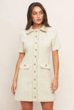 Size M BOUCLÉ AFFAIR TWEED MINI DRESS FINAL SALE