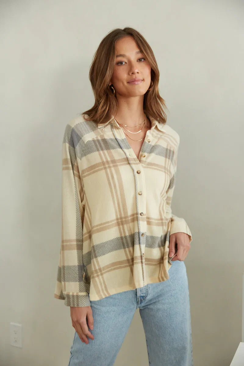 Naya Plaid Oversized Flannel