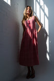 Kenzy Plaid Midi Dress