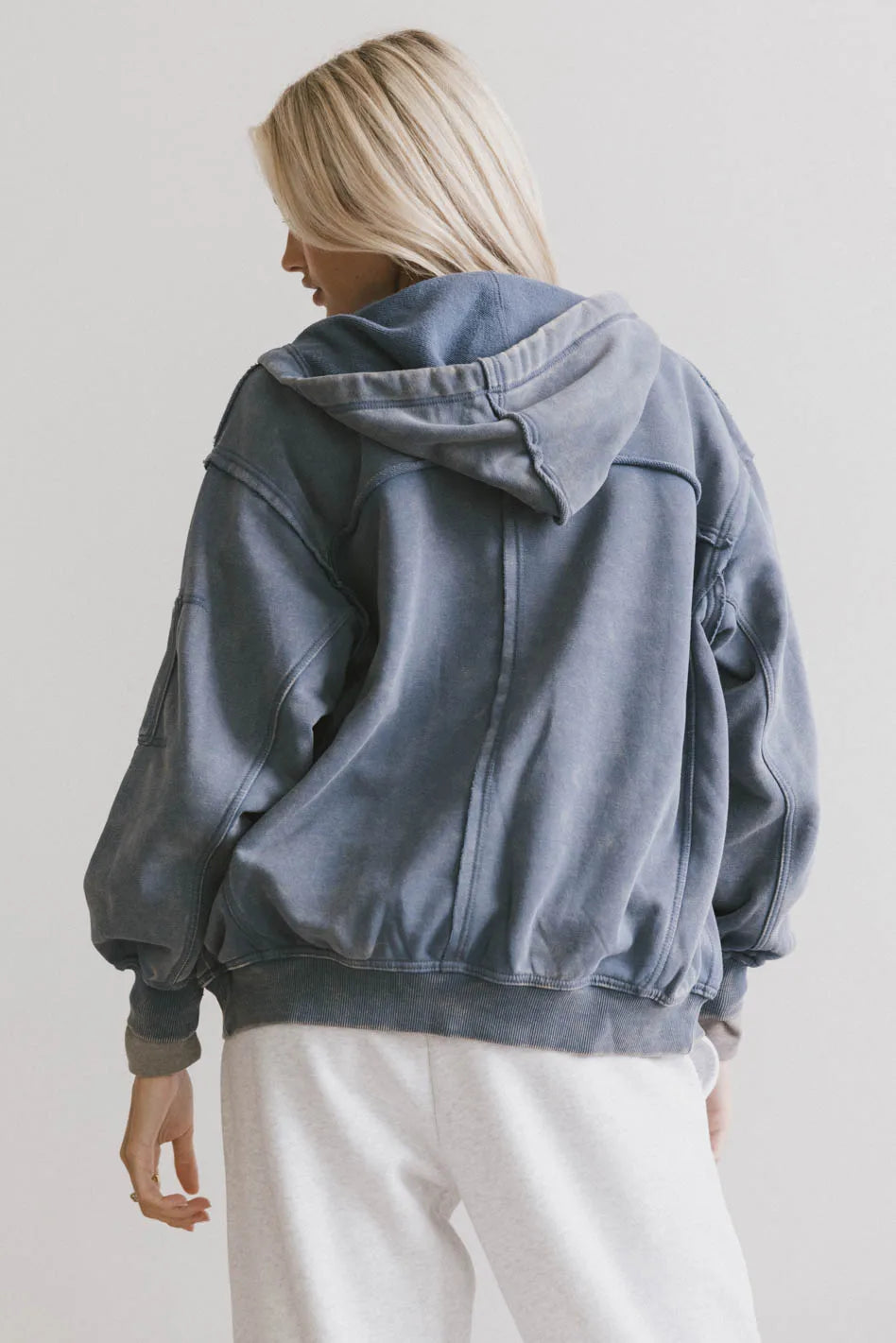 Viva Zip Up in Blue FINAL SALE