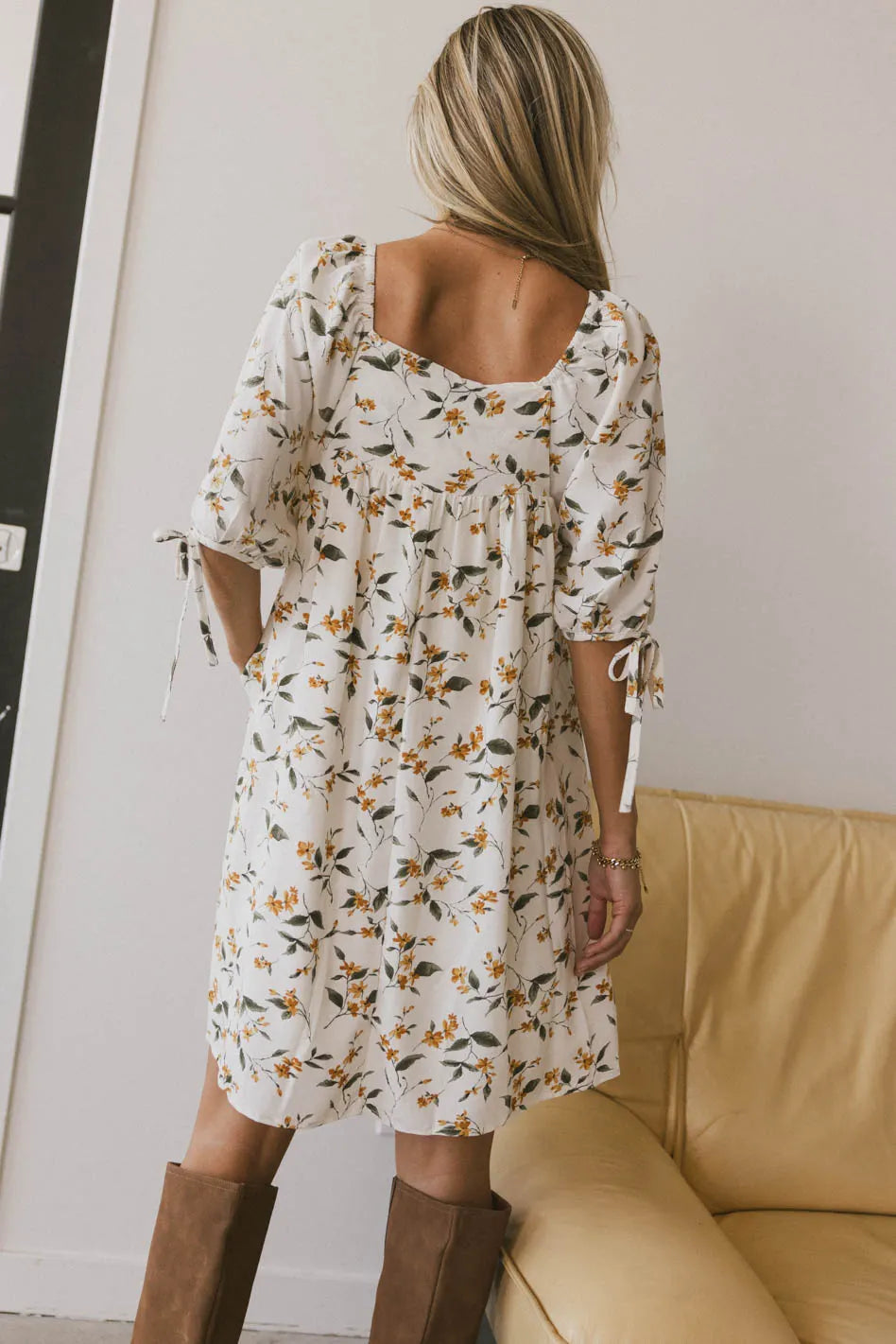 Suzanette Floral Mini Dress FINAL SALE