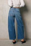 Juliette Barrel Jeans in Medium Wash