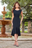 Kennedy Midi Dress Black