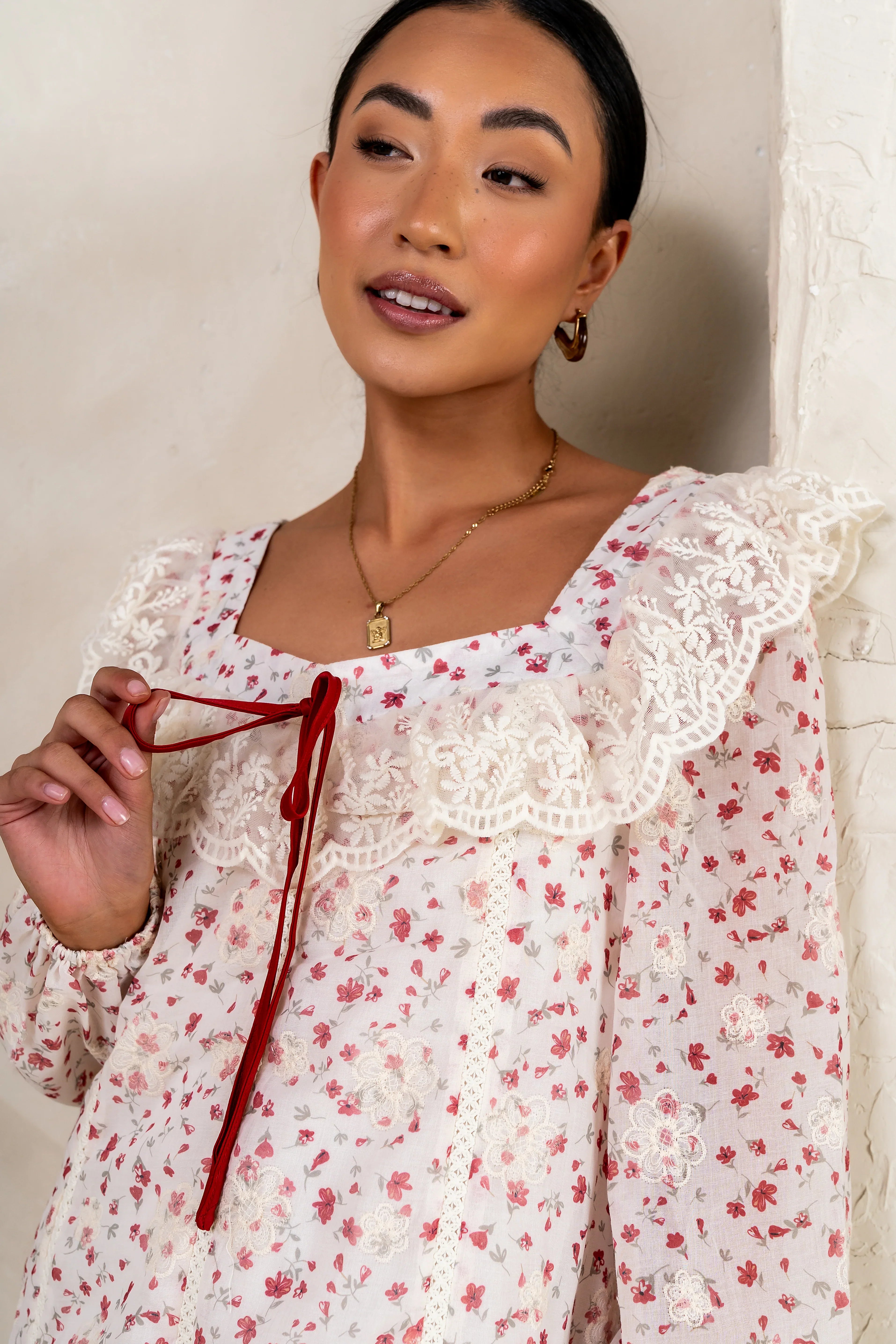 Macy Floral Babydoll Dress FINAL SALE