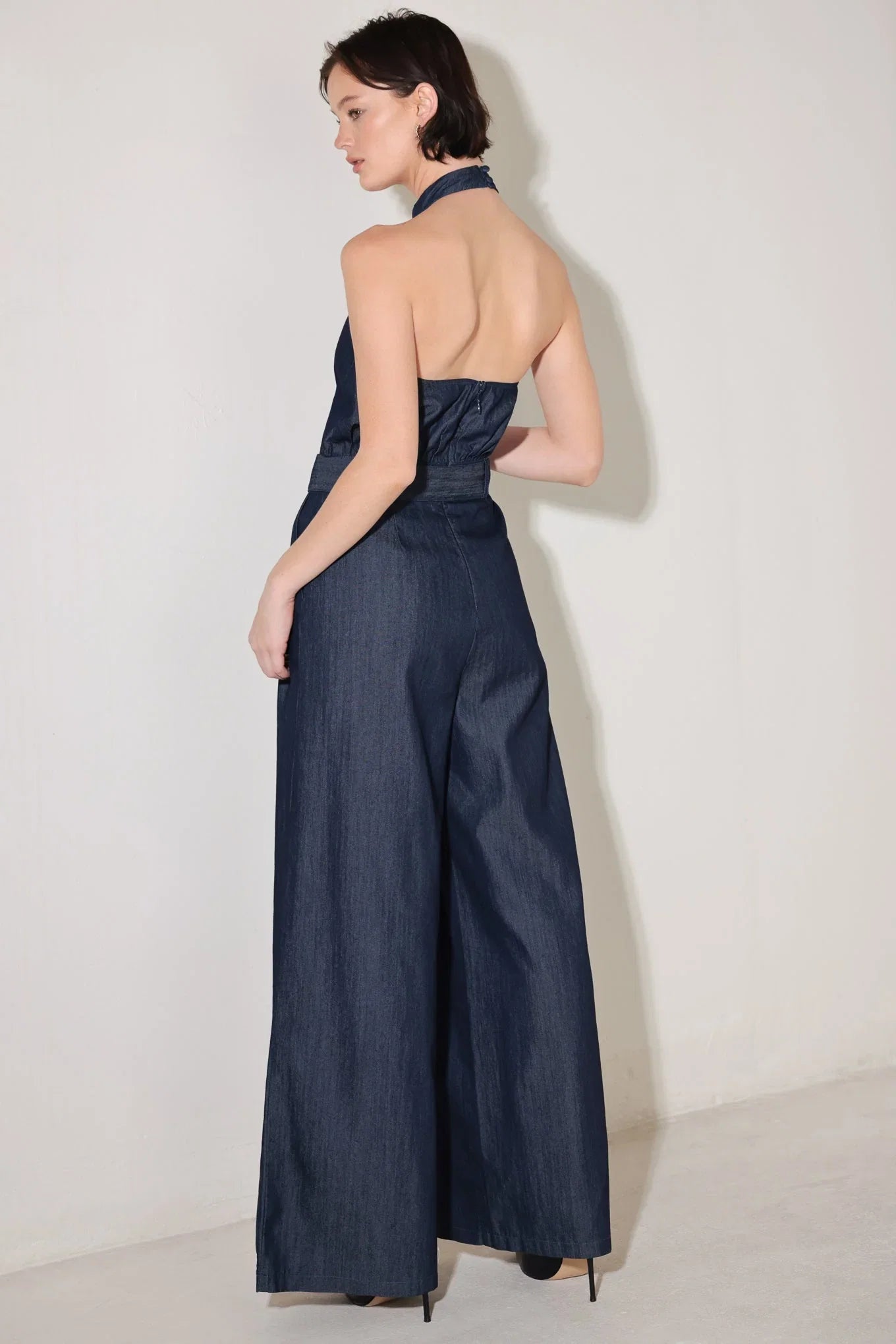 EVENING EDITION DENIM JUMPSUIT