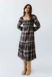 Harlow Plaid Maxi Dress FINAL SALE