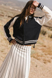 Sebastian Knit Jacket in Navy FINAL SALE