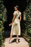 Austia Midi Dress in Green