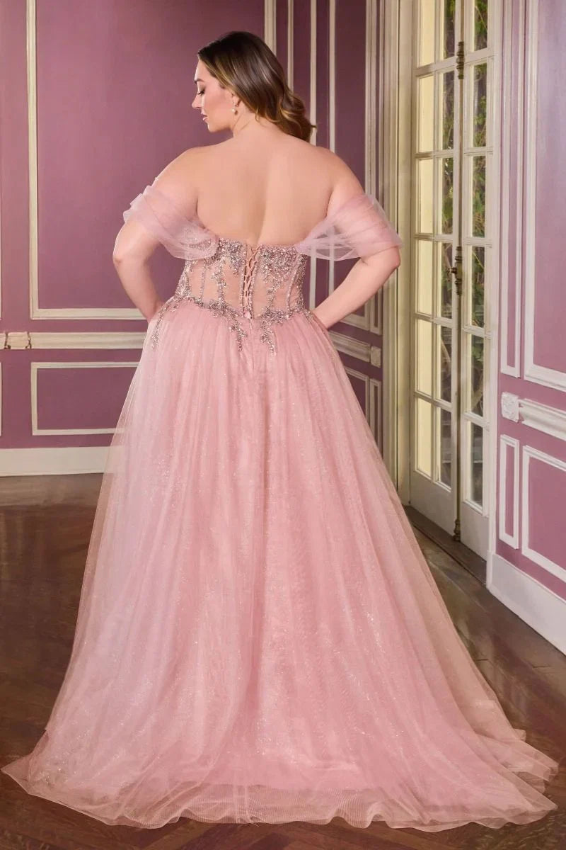 Jolia Gown A Line Corset Tulle Dress
