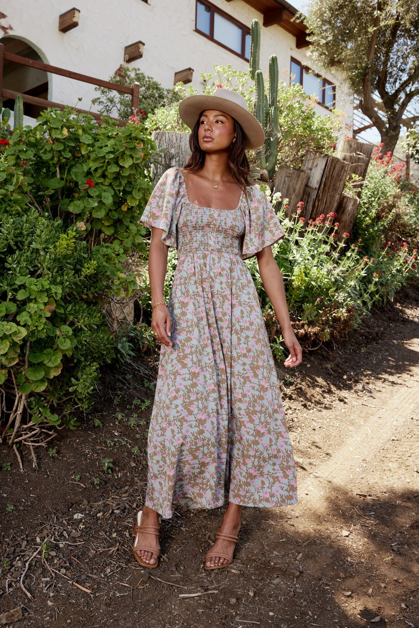 Yuna Floral Maxi Dress FINAL SALE