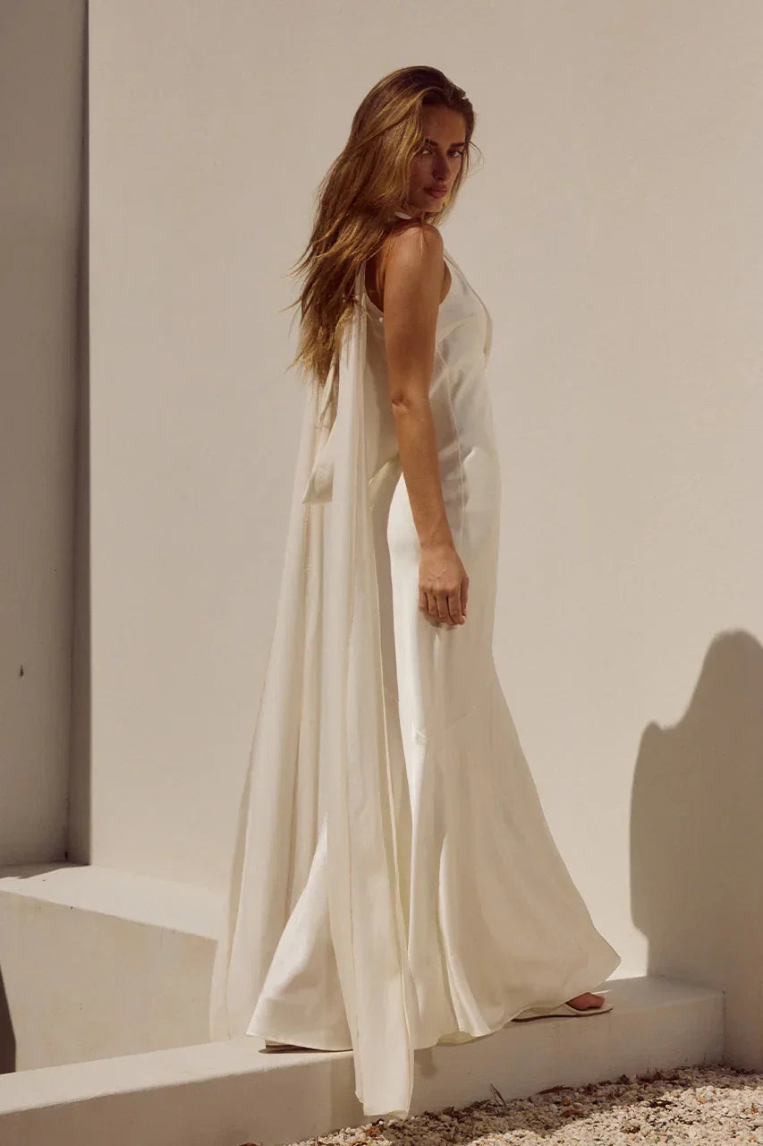 Gabriella Cowl Neck Maxi Dress