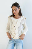 Brynn Braided Sweater FINAL SALE
