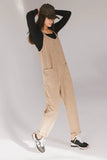 Bram Overalls in Taupe FINAL SALE