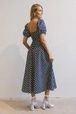 Katerina Polka Dot Midi Dress FINAL SALE
