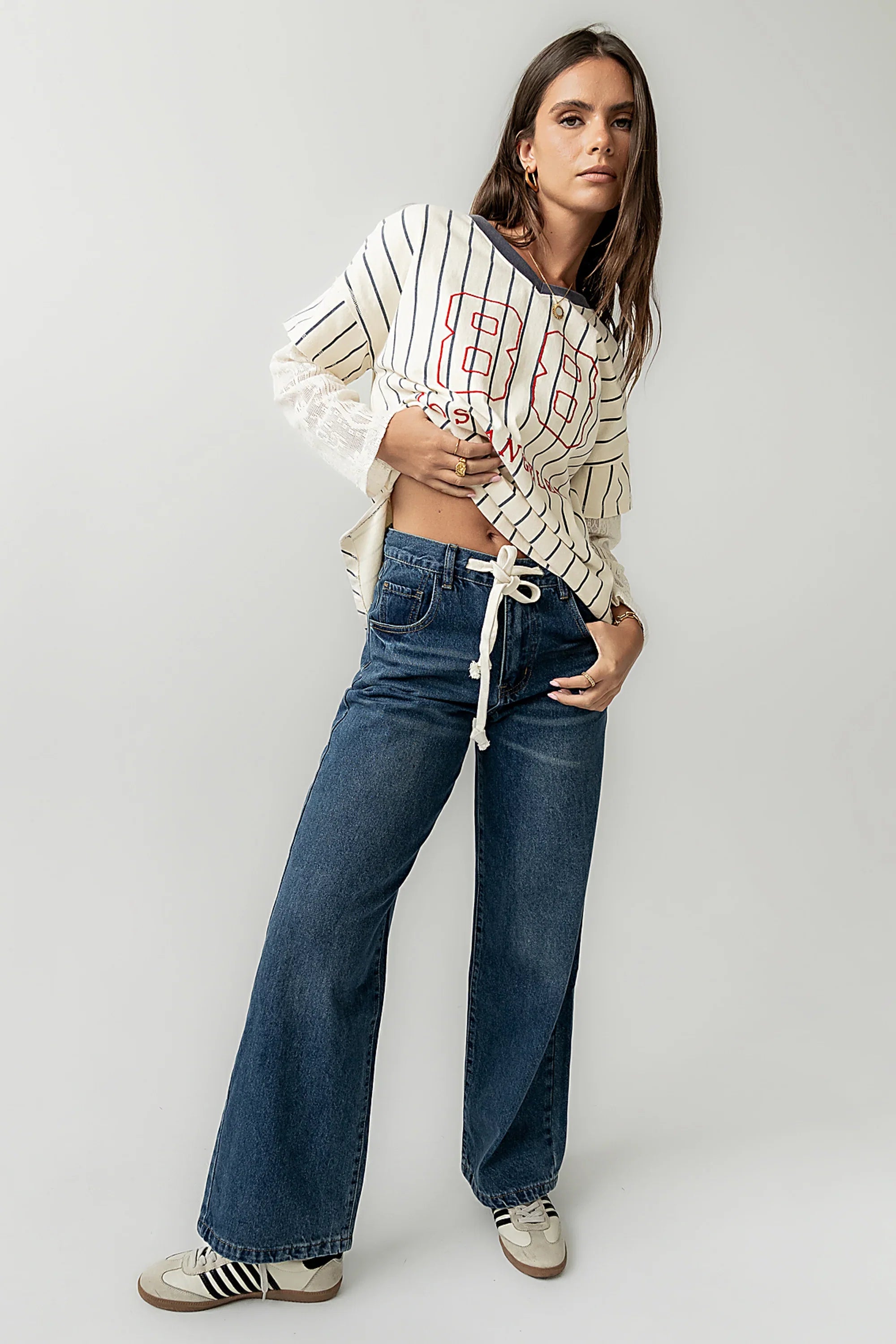 Maci Low Slung Baggy Jeans FINAL SALE