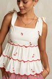 Lana Embroidered Blouse FINAL SALE
