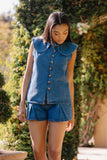 Paula Pleated Shorts