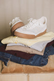 Steve Madden Verdict Sneakers in White FINAL SALE