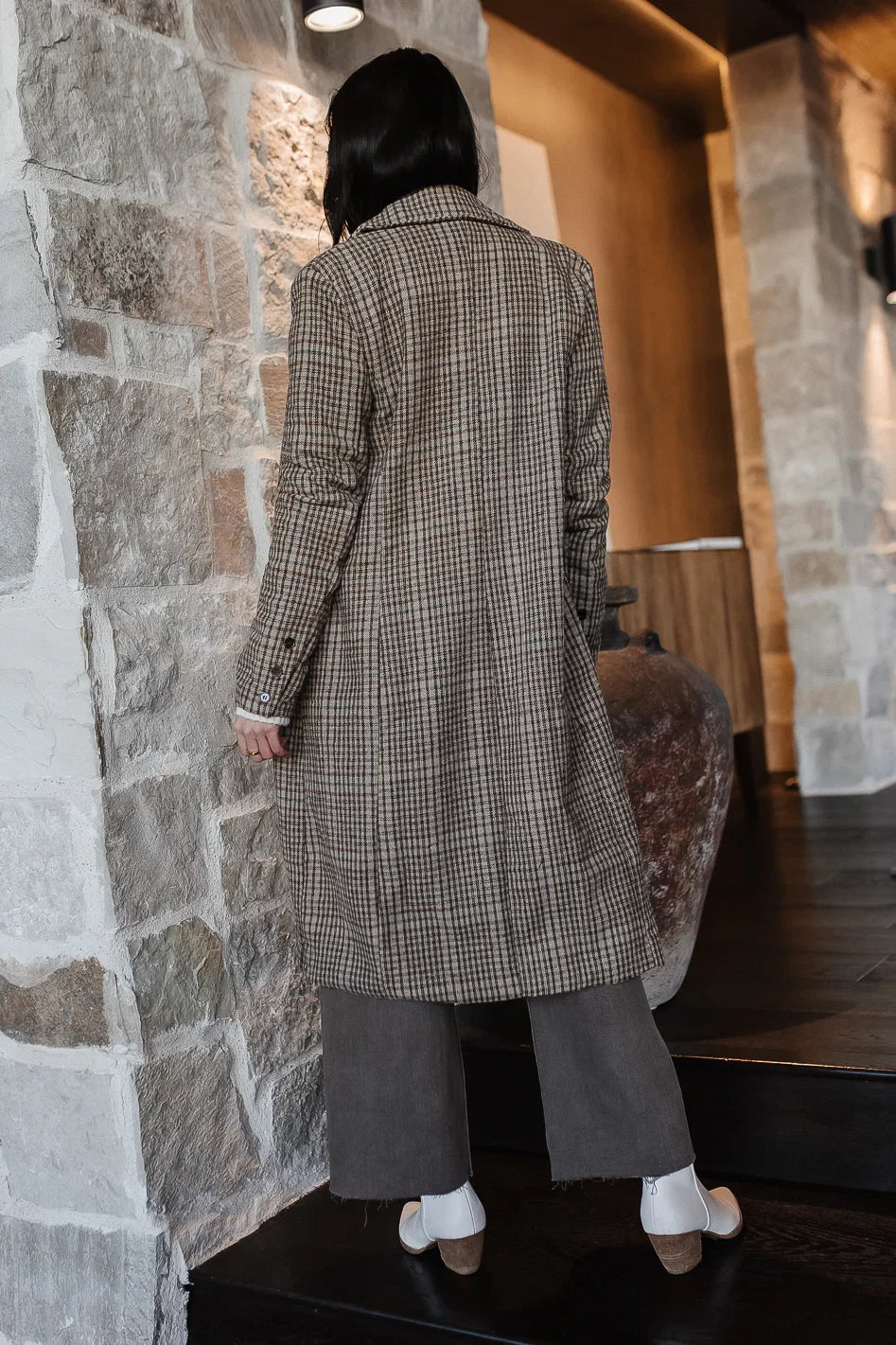 Mckenna Plaid Coat FINAL SALE