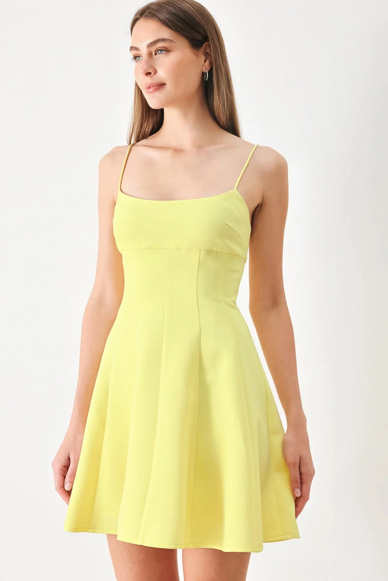 FRESH LINE YELLOW CAMI DRESS