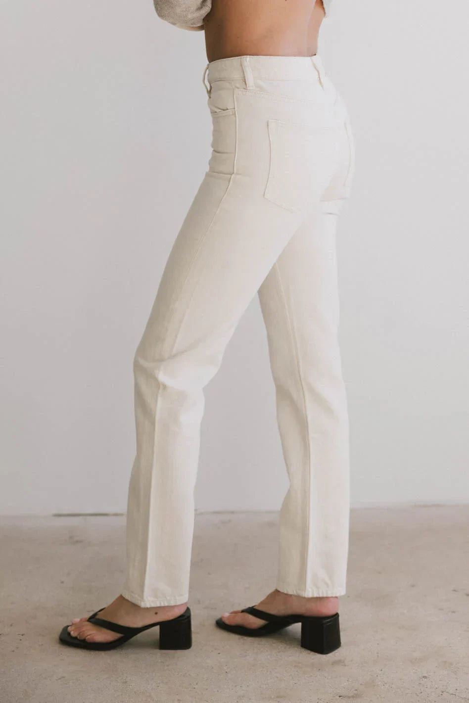 Frank and Oak Cyndi Straight Leg Jeans FINAL SALE