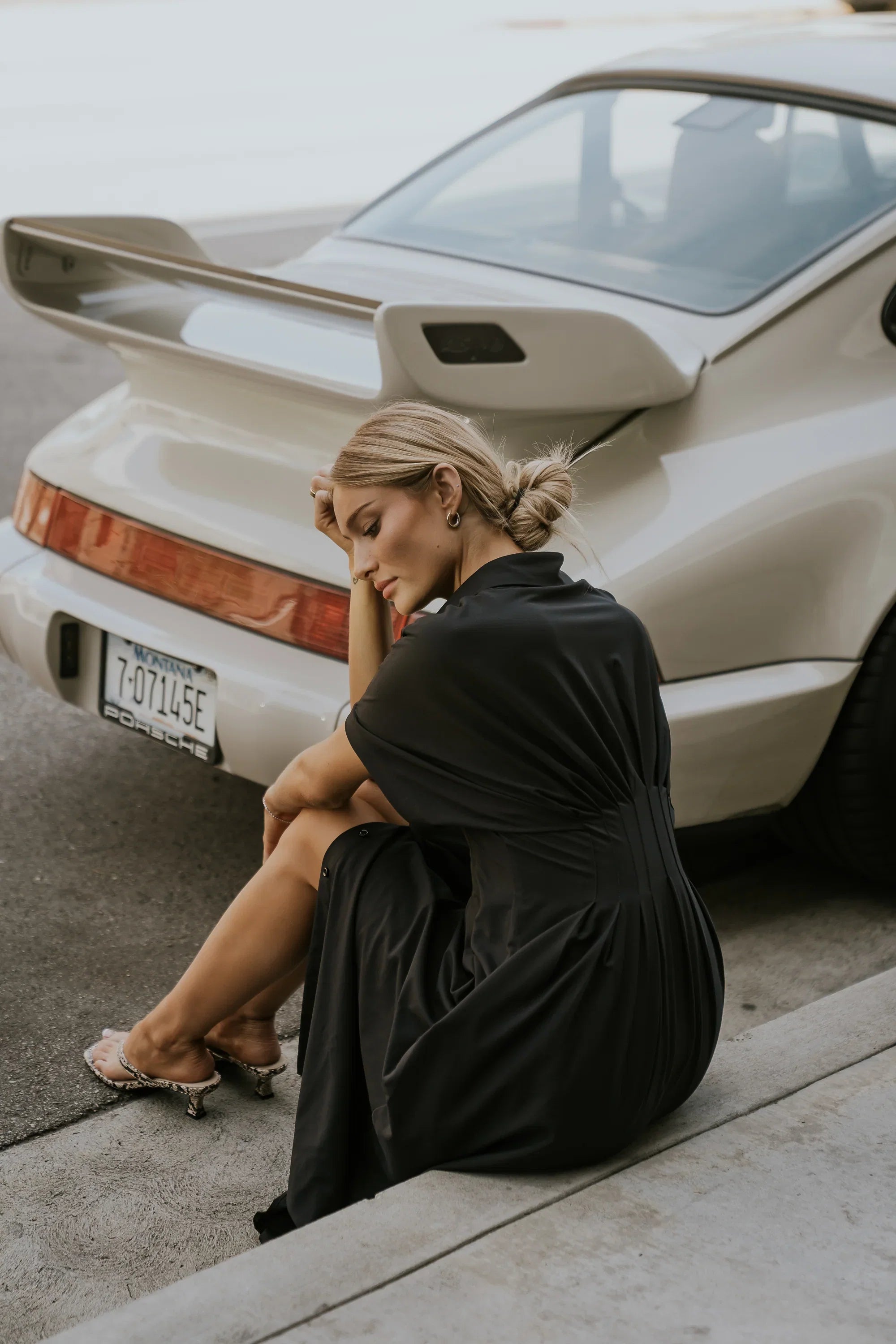 Collins Maxi Dress in Black