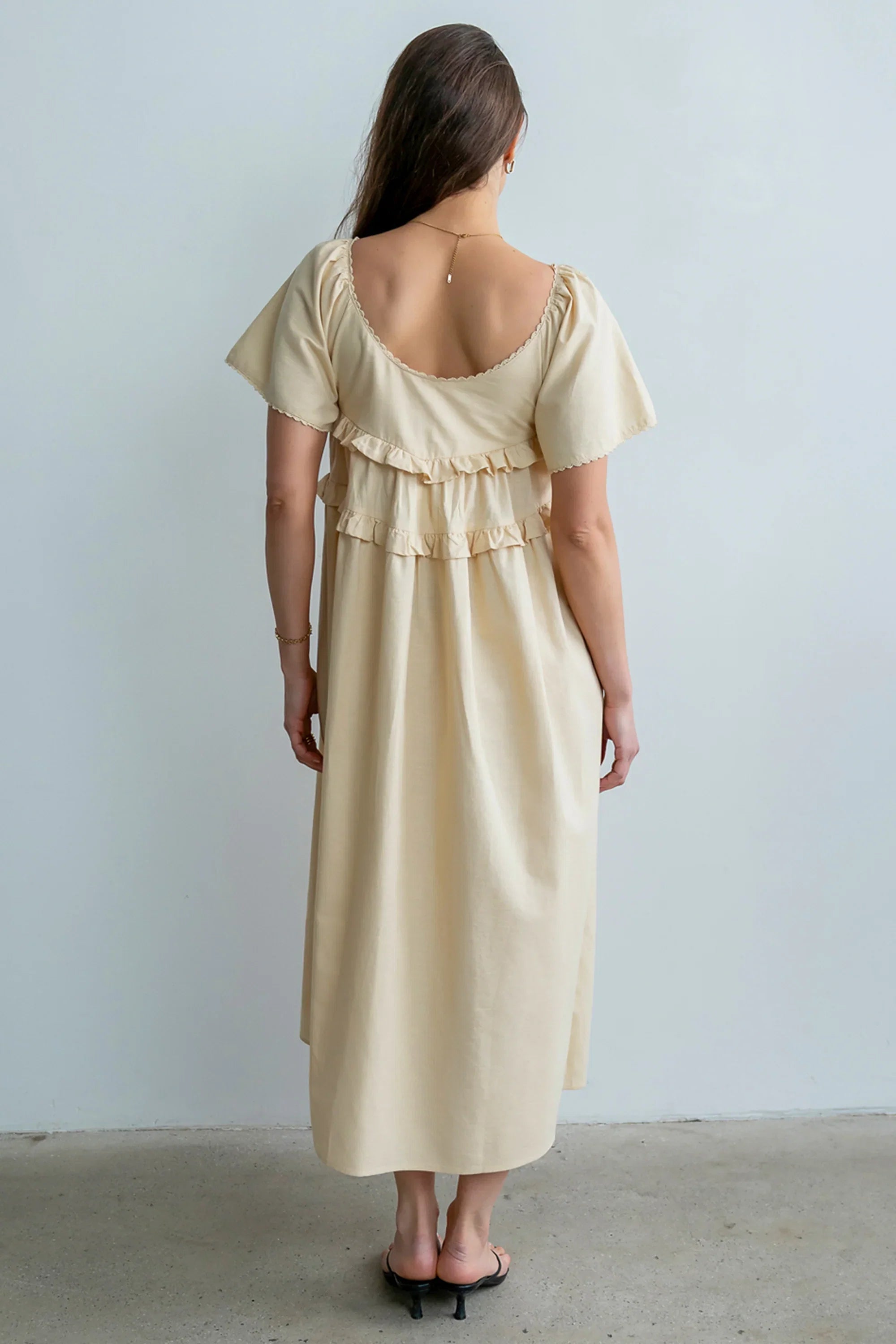Kennedy Ruffle Maxi Dress