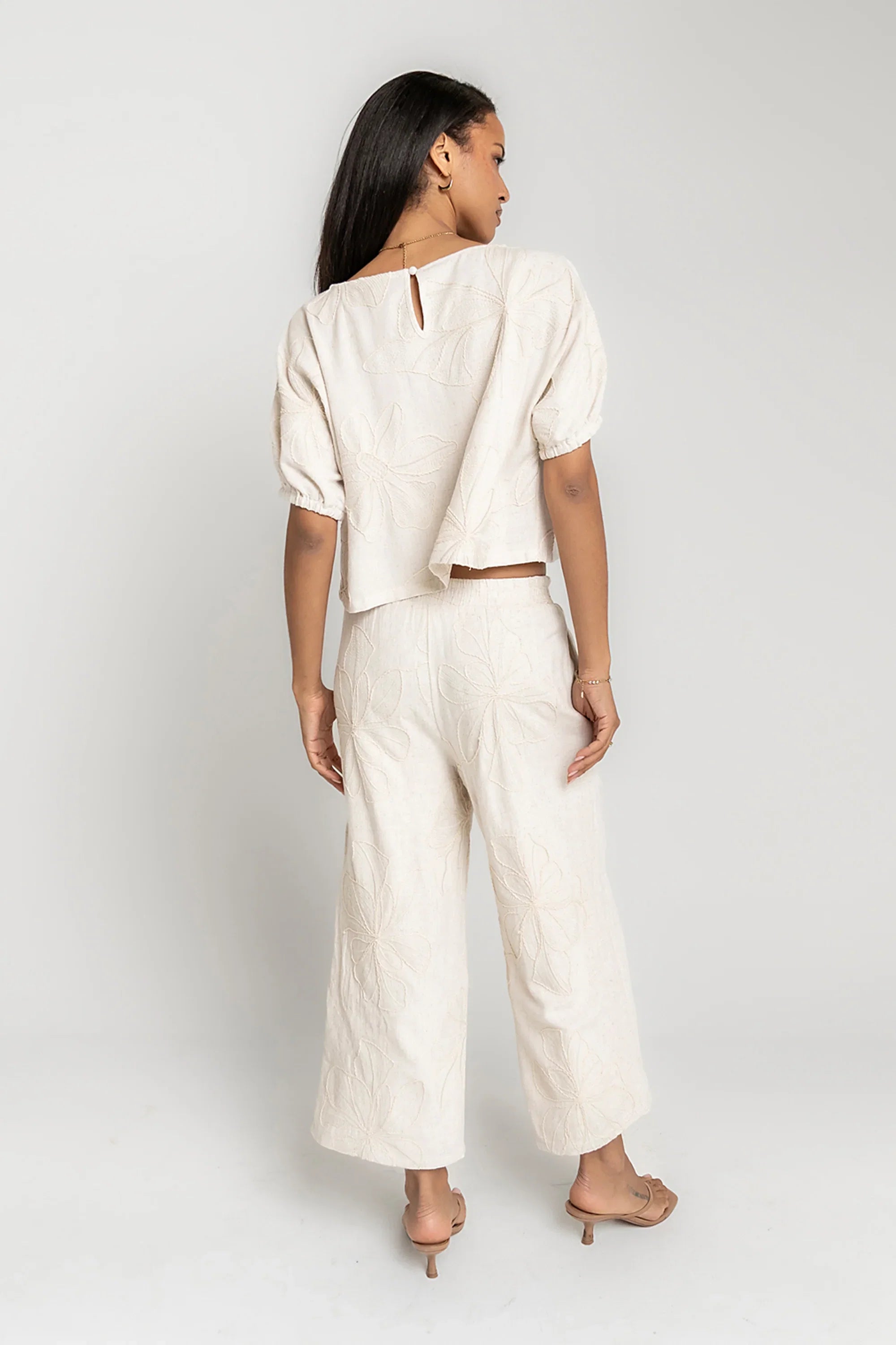 Kortney Floral Wide Leg Pants