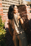 Kellie Floral Knit Vest FINAL SALE