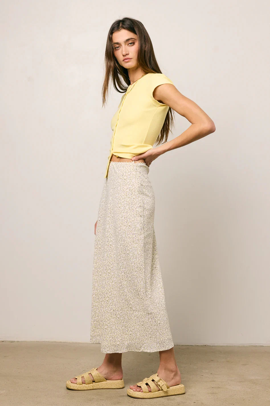 Travie Floral Maxi Skirt FINAL SALE