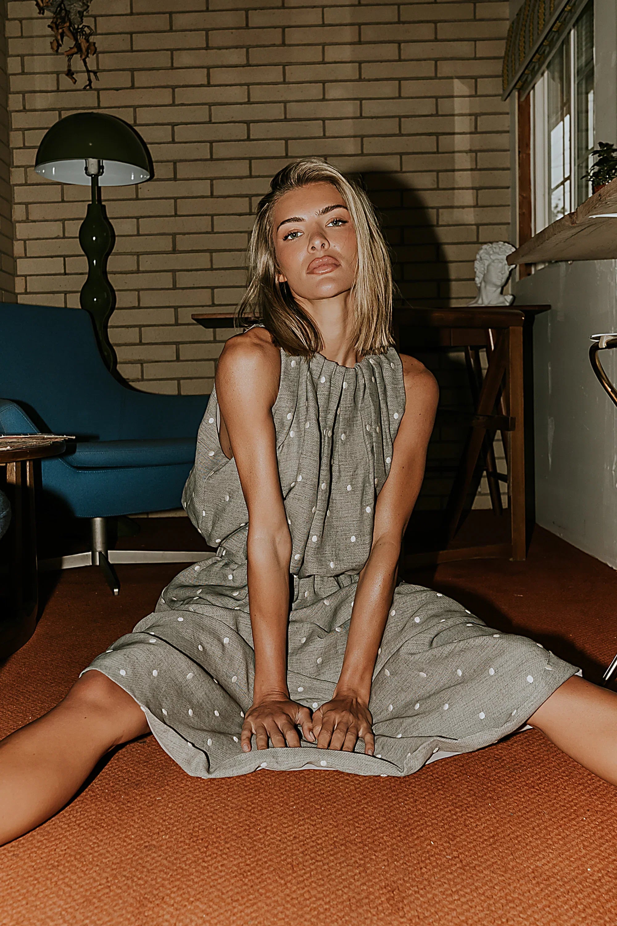 Jozie Polka Dot Midi Skirt FINAL SALE