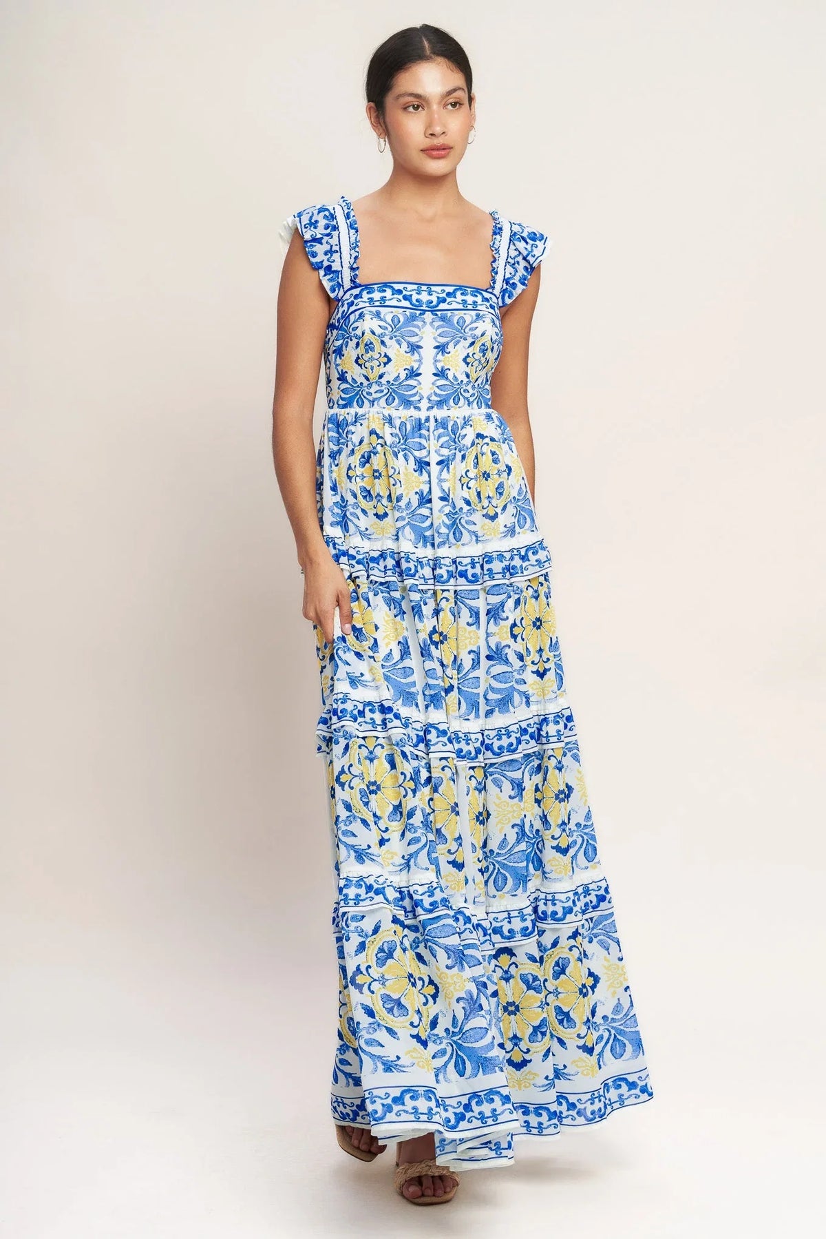 SALTY AIR SWEETHEART BLUE MAXI DRESS