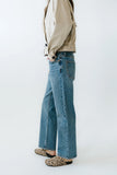 Elise Wide Leg Jeans in Medium Wash