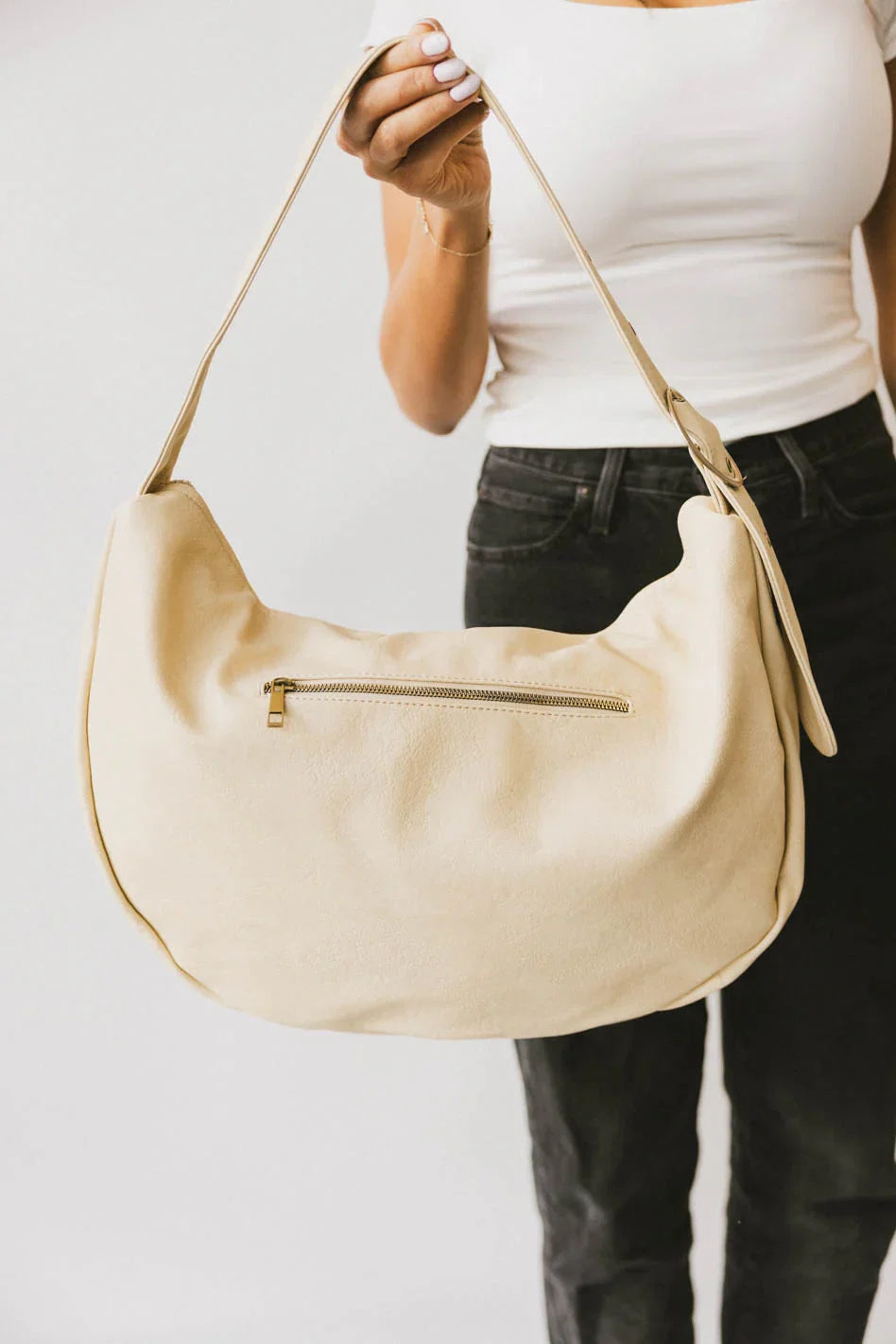 Toulouse Woven Tote in Ivory FINAL SALE