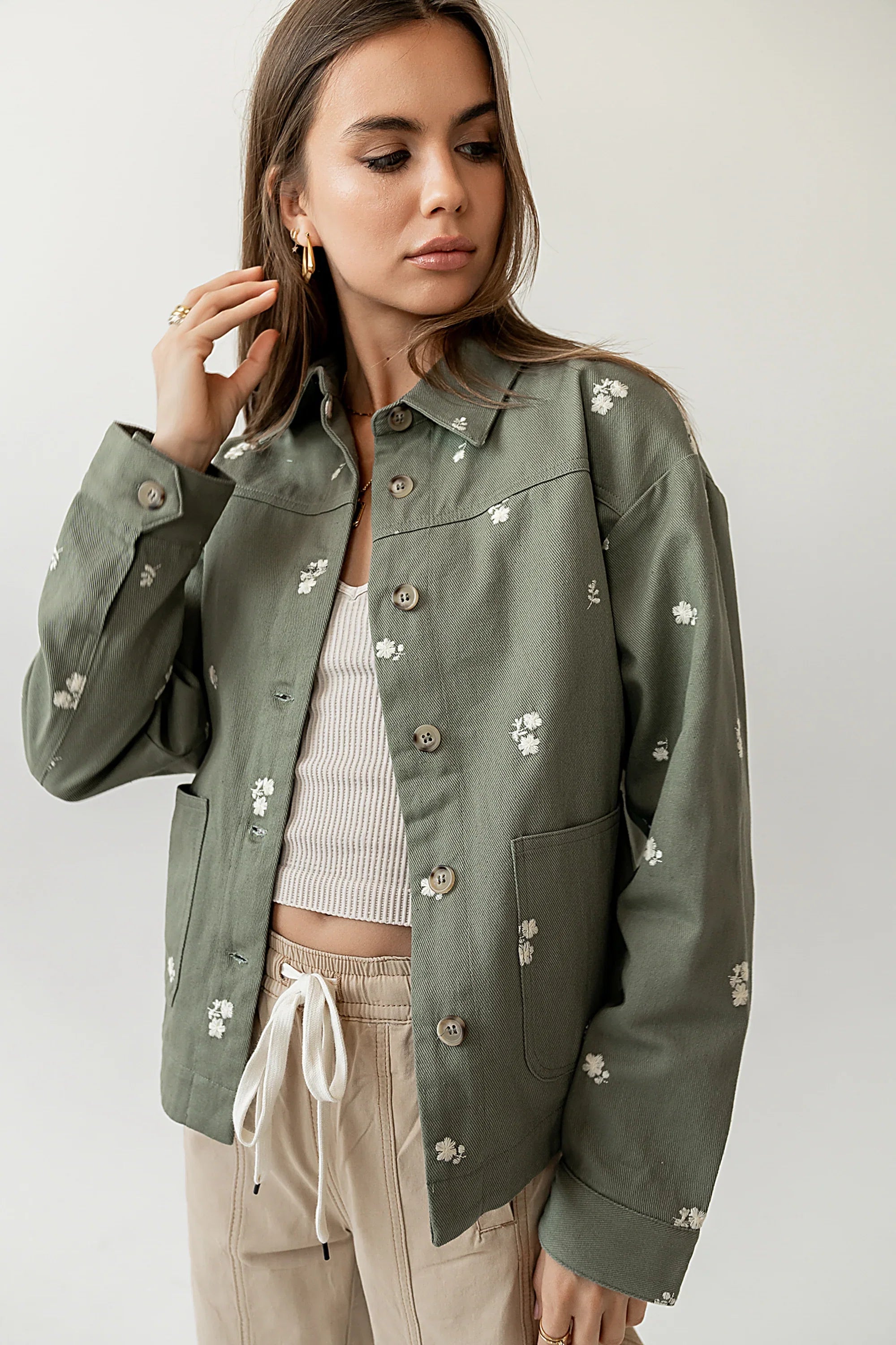 Skyler Embroidered Jacket FINAL SALE