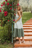 Kelcie Tiered Midi Dress FINAL SALE