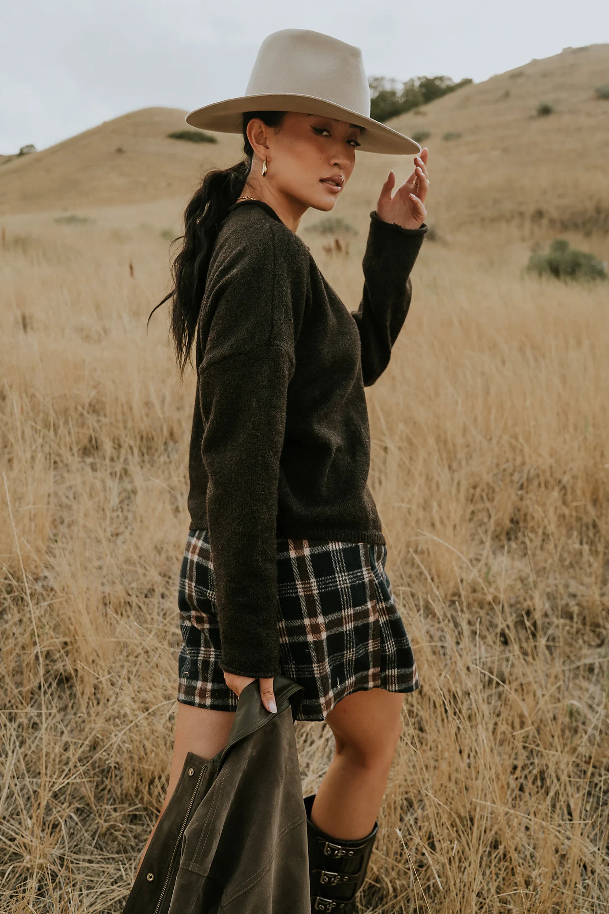Haven Plaid Mini Skort FINAL SALE