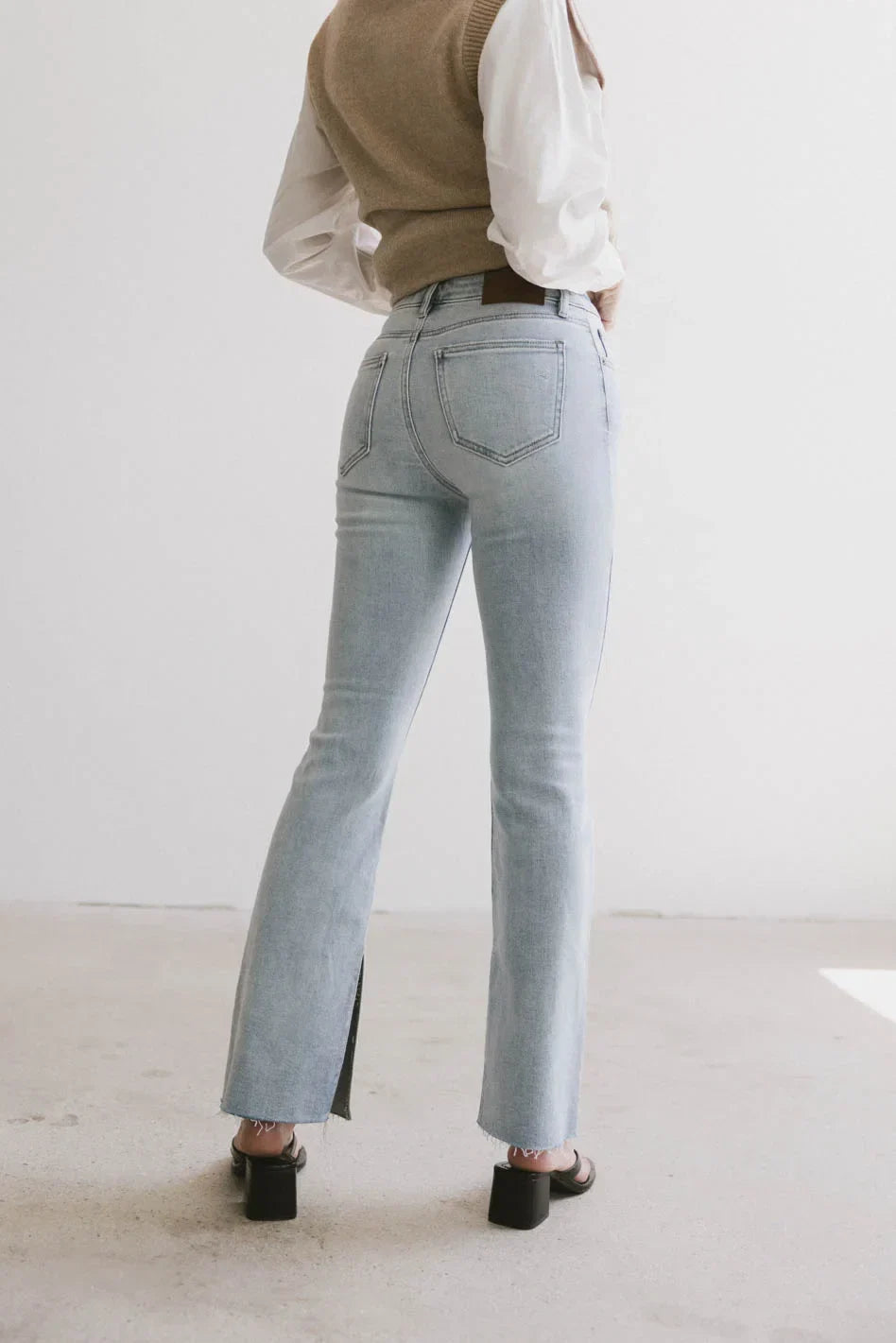 Ryan Bootcut Jeans in Light Wash FINAL SALE