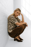 Juniper Satin Midi Skirt in Brown