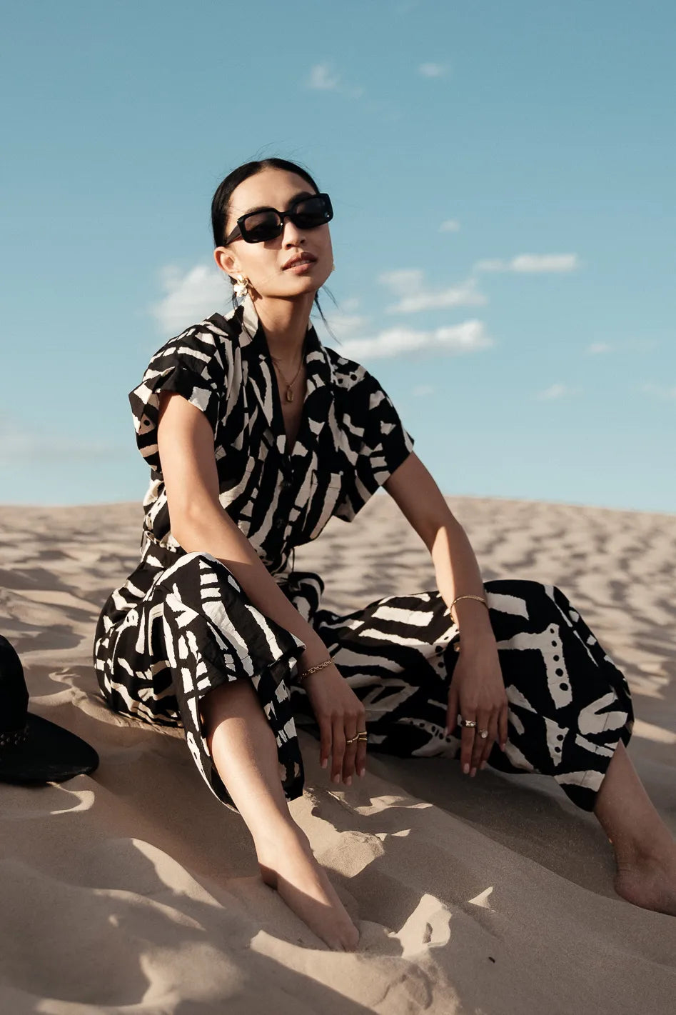 Luca Abstract Print Jumpsuit FINAL SALE