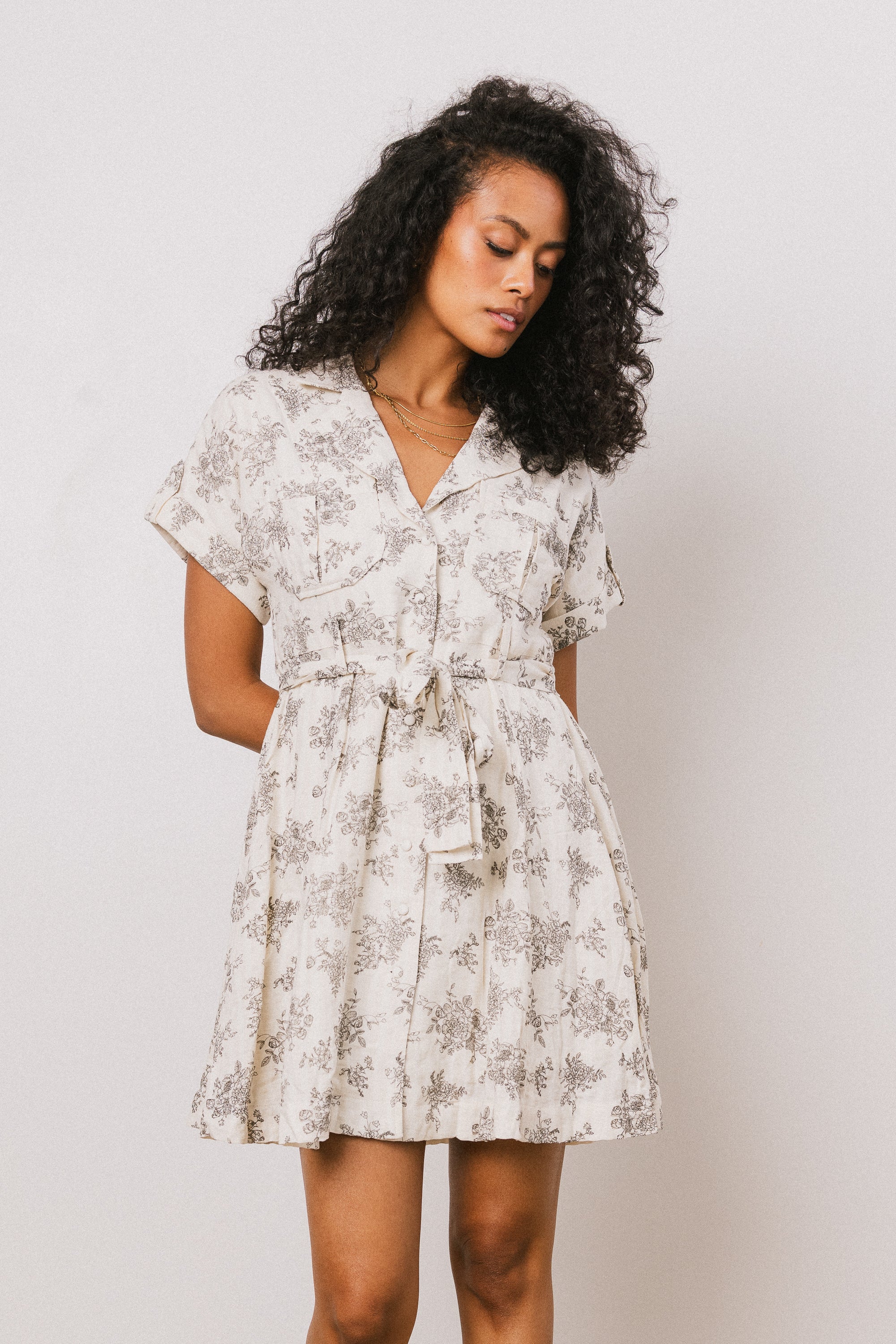 Morgan Floral Mini Dress FINAL SALE